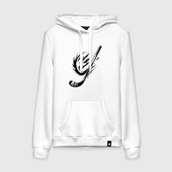 Женская толстовка-худи Динамичная клюшка