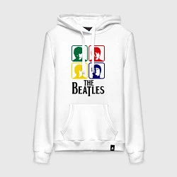 Женская толстовка-худи The Beatles: Colors