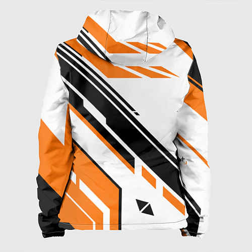 Женская куртка CS:GO Asiimov P90 Style / 3D-Белый – фото 2