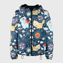 Женская куртка Котята