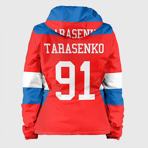 Женская куртка Сборная РФ: #91 TARASENKO / 3D-Белый – фото 2