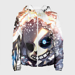 Куртка с капюшоном женская Sans and snow, цвет: 3D-белый