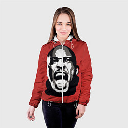 Куртка с капюшоном женская Sticky Fingaz, цвет: 3D-белый — фото 2