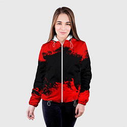 Куртка с капюшоном женская Red Spray, цвет: 3D-белый — фото 2