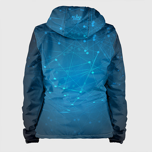 Женская куртка Bitcoin Blue / 3D-Белый – фото 2