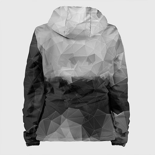 Женская куртка Polygon gray / 3D-Белый – фото 2