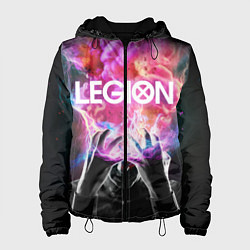 Куртка с капюшоном женская Legion Minds, цвет: 3D-черный