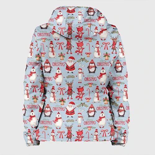 Женская куртка Рождественская Милота / 3D-Белый – фото 2