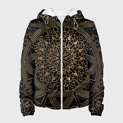 Женская куртка Золотая мандала