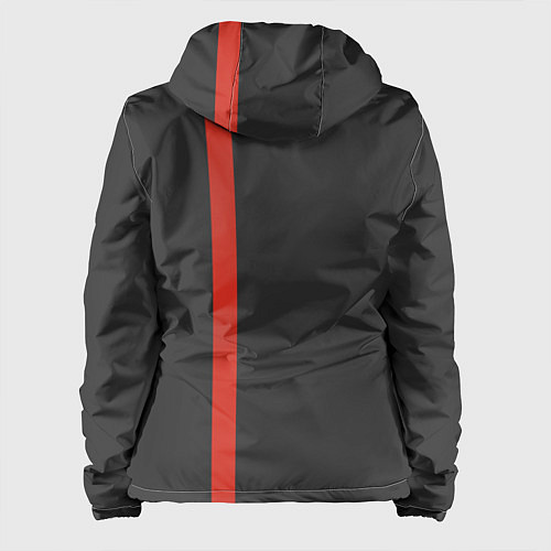 Женская куртка Bayern FC: Black 2018 / 3D-Белый – фото 2