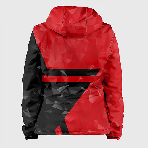 Женская куртка FCMU: Red & Black Star / 3D-Белый – фото 2