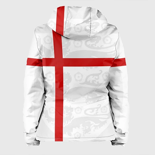 Женская куртка Сборная Англии / 3D-Белый – фото 2