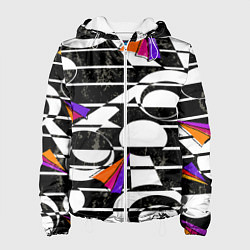 Куртка с капюшоном женская Pop ART collection, цвет: 3D-белый