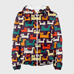 Женская куртка Найди чёрного кота