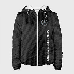 Куртка с капюшоном женская Mercedes AMG: Sport Line, цвет: 3D-белый