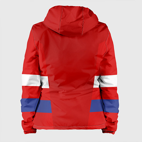 Женская куртка Russia: Sport Tricolor / 3D-Белый – фото 2