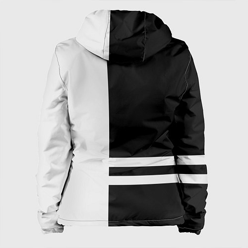Женская куртка Infiniti: B&W Lines / 3D-Белый – фото 2