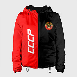 Куртка с капюшоном женская СССР: Red Collection, цвет: 3D-черный