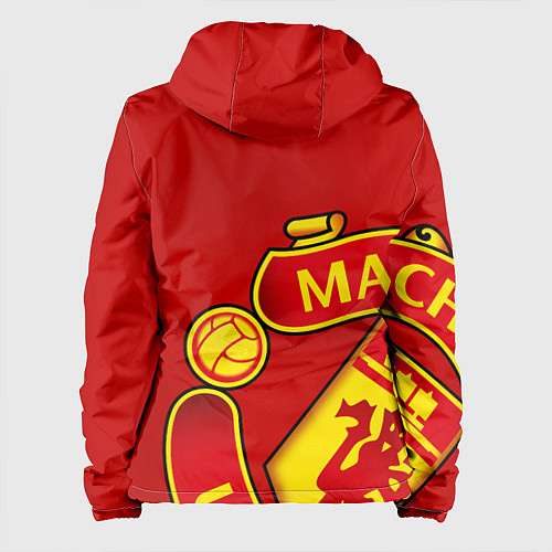 Женская куртка FC Man United: Red Exclusive / 3D-Белый – фото 2