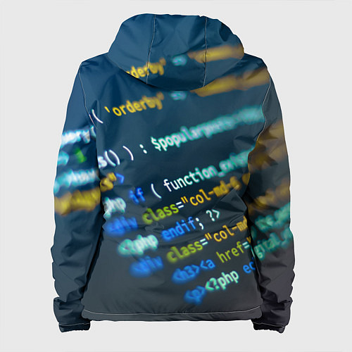 Женская куртка Programming Collection / 3D-Белый – фото 2