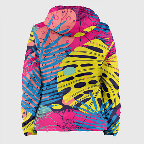 Женская куртка Тропическая мода / 3D-Белый – фото 2