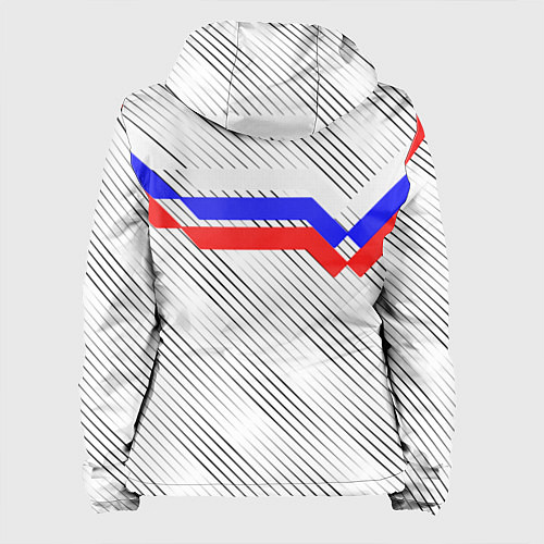 Женская куртка Российский футбол / 3D-Белый – фото 2