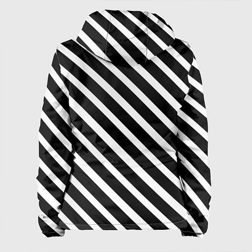 Женская куртка BTS: B&W Stripes / 3D-Белый – фото 2