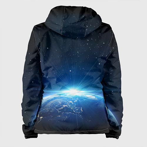 Женская куртка NASA: Sunrise Earth / 3D-Белый – фото 2