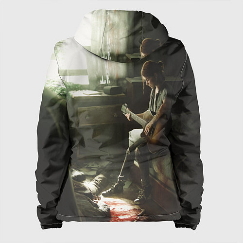 Женская куртка The Last of Us: Guitar Music / 3D-Белый – фото 2