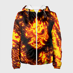 Женская куртка Cyberpunk 2077: FIRE SAMURAI