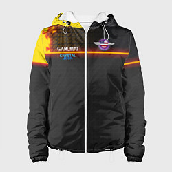 Куртка с капюшоном женская Cyberpunk 2077: Crystal Jork, цвет: 3D-белый