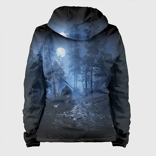 Женская куртка Metro Exodus: Dark Moon / 3D-Белый – фото 2