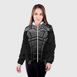 Куртка с капюшоном женская Soldier N7, цвет: 3D-белый — фото 2