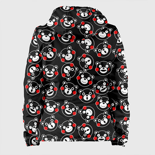 Женская куртка Kumamon Faces / 3D-Черный – фото 2