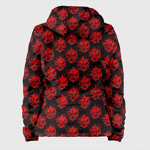 Женская куртка Cyberpunk 2077: Samurai Pattern / 3D-Белый – фото 2