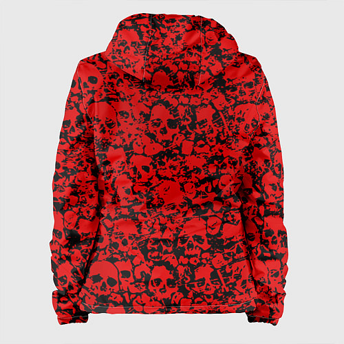 Женская куртка DOOM: Blooded Skuls / 3D-Белый – фото 2