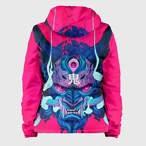 Женская куртка Мифический зверь / 3D-Белый – фото 2