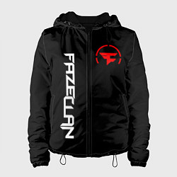 Куртка с капюшоном женская FaZe Clan: E-Sports, цвет: 3D-черный