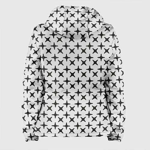 Женская куртка Геометрические крестики / 3D-Белый – фото 2