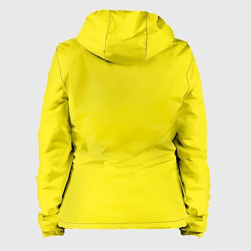Женская куртка Brazzers: Yellow Banana / 3D-Белый – фото 2
