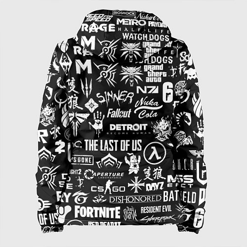 Женская куртка Истинный геймер / 3D-Белый – фото 2