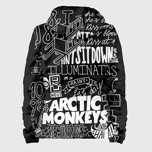 Женская куртка Arctic Monkeys: I'm in a Vest / 3D-Черный – фото 2