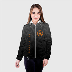 Куртка с капюшоном женская Half-Life, цвет: 3D-белый — фото 2