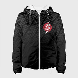 Куртка с капюшоном женская HENTAI HEAVEN, цвет: 3D-белый