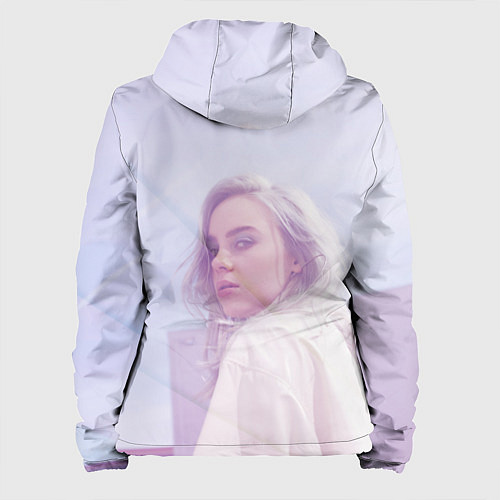 Женская куртка Billie Eilish: Light Pink / 3D-Белый – фото 2