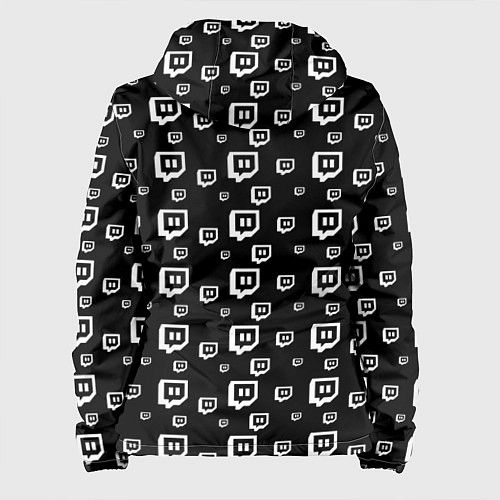 Женская куртка Twitch: Black Pattern / 3D-Белый – фото 2