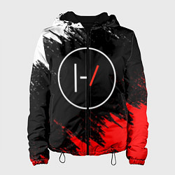 Женская куртка 21 Pilots: Black & Red