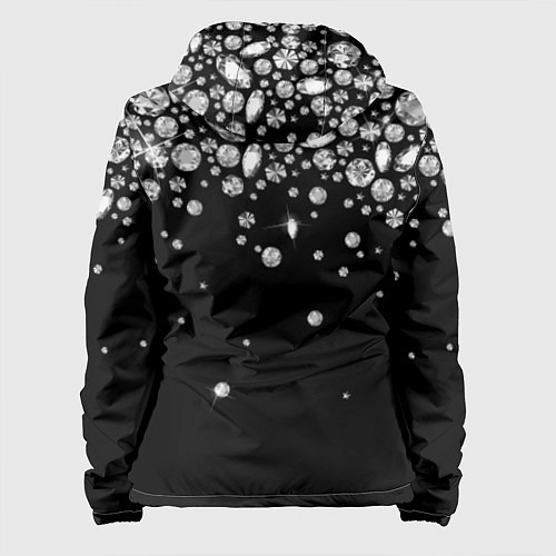 Женская куртка Бриллиантовый дождь / 3D-Черный – фото 2