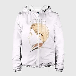 Куртка с капюшоном женская Death Stranding - Fragile, цвет: 3D-белый
