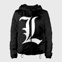 Женская куртка DEATH NOTE ТЕТРАДЬ СМЕРТИ L